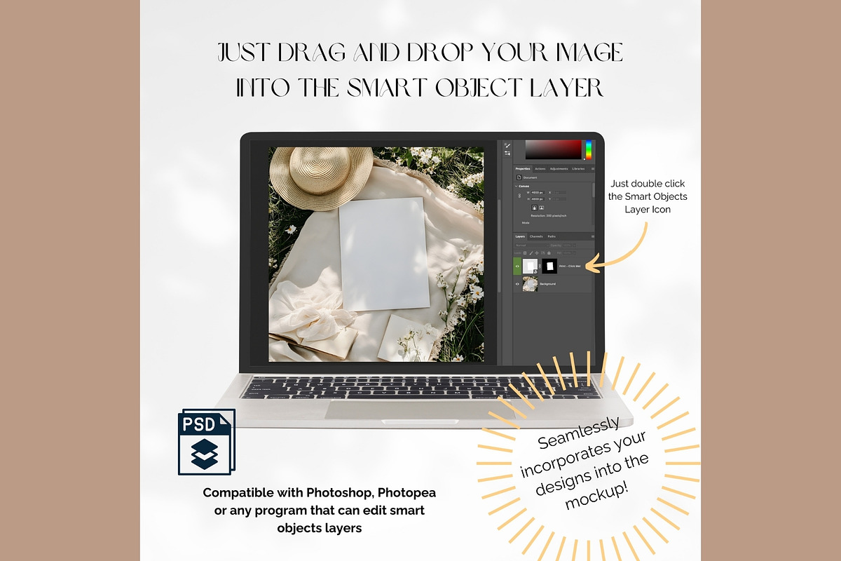 4x5 Poster Page Mockup | PA-PI-003, a Books & Magazine Mockup by Callistemon Creative (Photo 8 of 8)