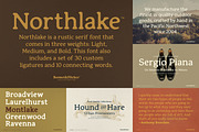 The Complete Rustic Fonts Collection, a Sans Serif Font by Komet & Flicker (Thumbnail 11 of 18)