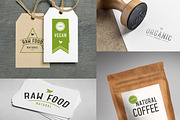 Set of organic, eco, natural labels, an Object Graphic by Good Studio (Thumbnail 5 of 5)
