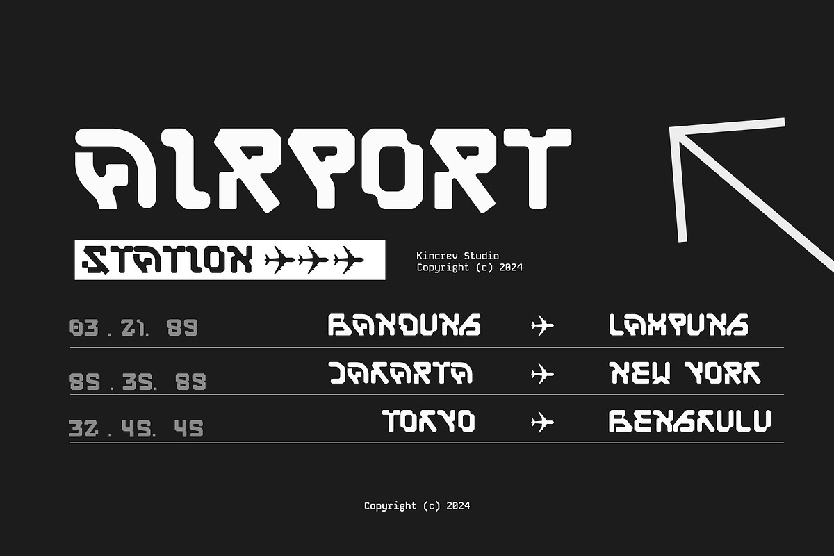 xbork, a Sans Serif Font by Kincrev Studio (Photo 2 of 10)
