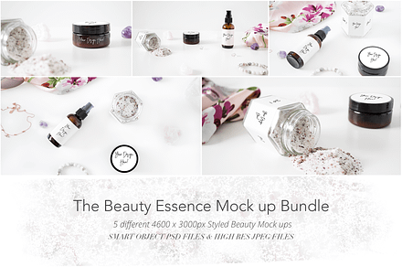The Beauty Essence Mock up Bundle