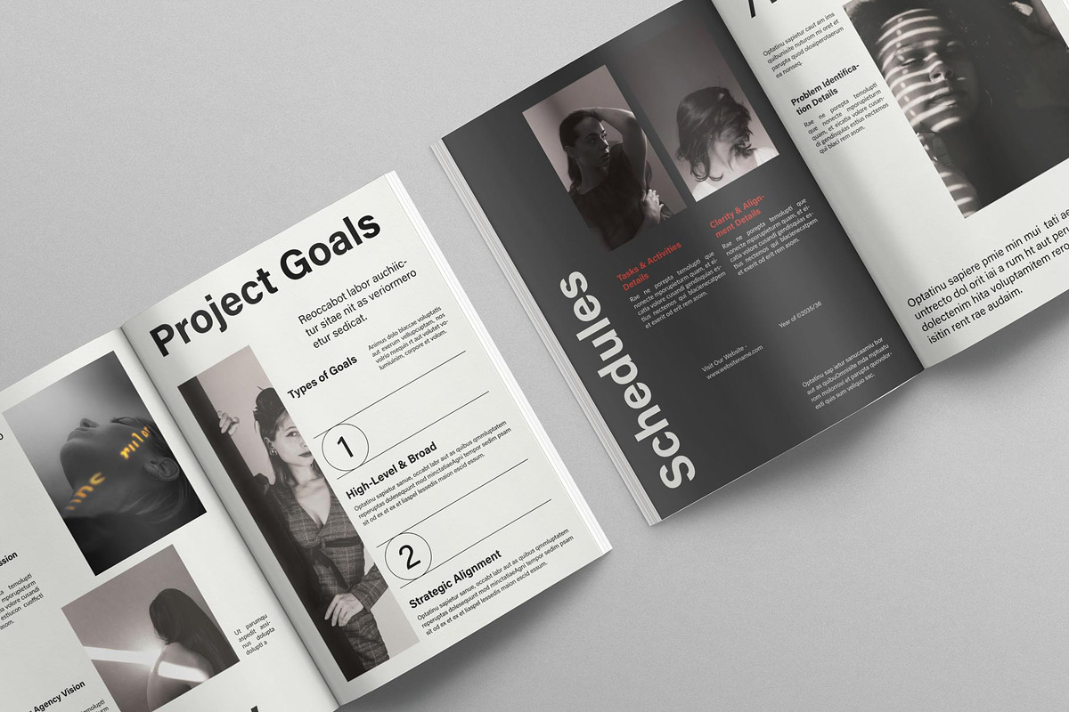 Project Proposal Template, a Brochure Template by DesignCrest