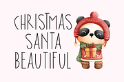 Leader Santa Typeface, a Script Font by Seemly Fonts (Thumbnail 2 of 5)