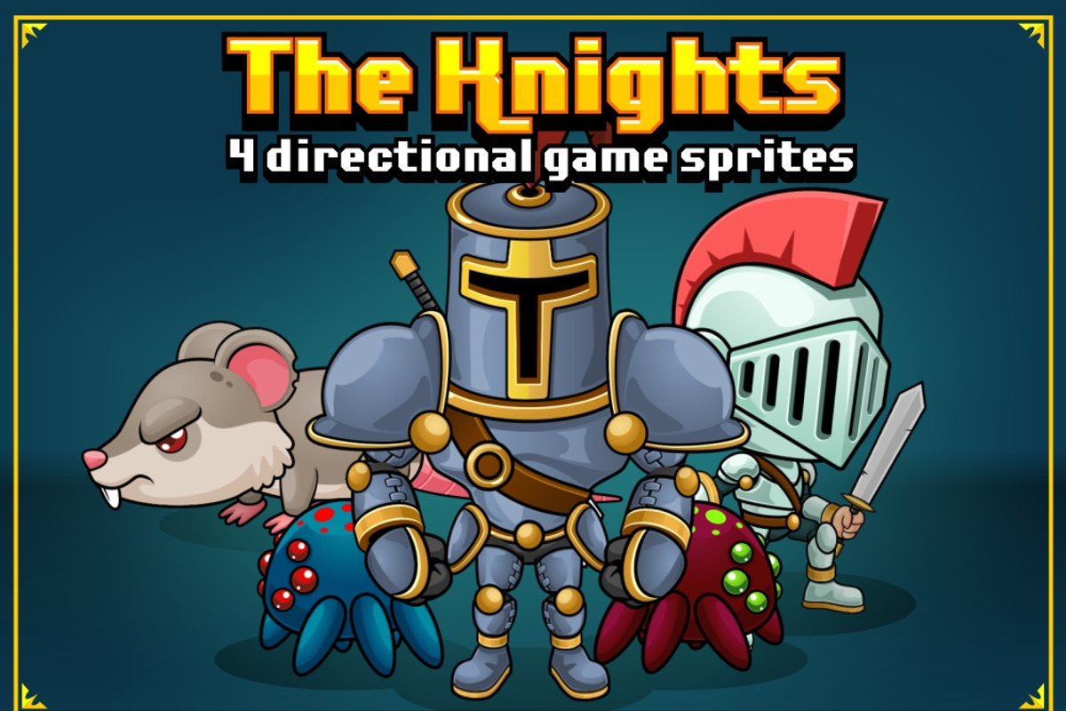 The Knights - Game Sprites, a Person Illustration by pzUH (Photo 1 of 6)