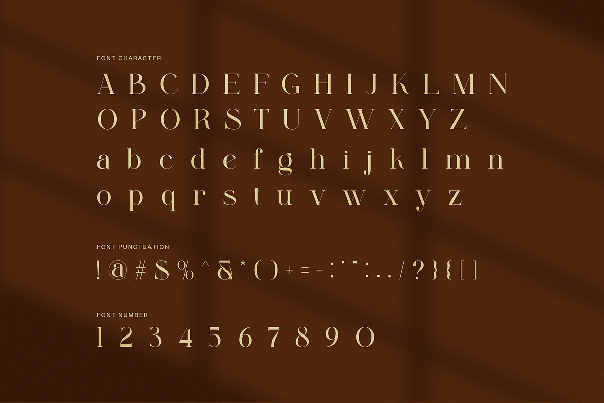 Gomiro Luxury Serif Display Font, a Serif Font by Perfectype (Photo 7 of 8)