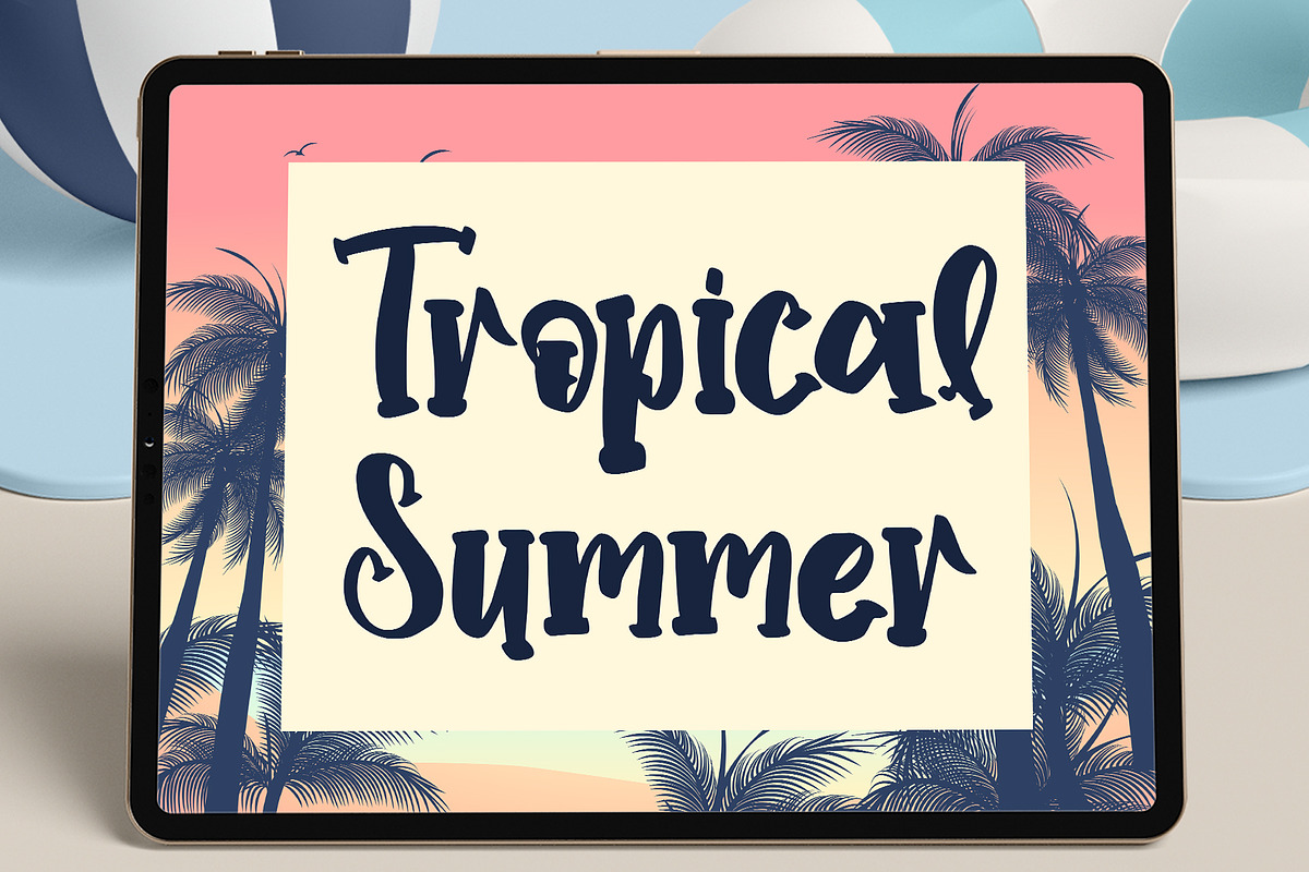 Hello Beach, a Script Font by Letterara (Photo 2 of 6)