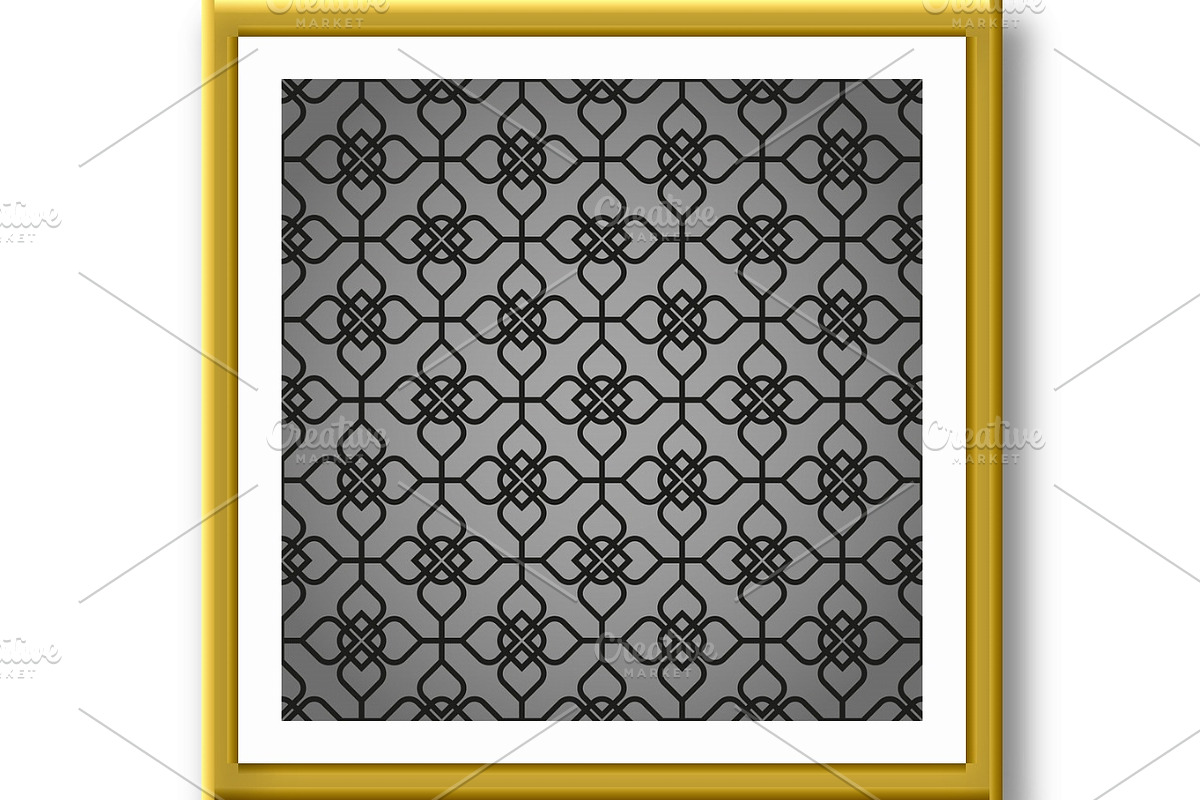 Abstract geometry pattern in Arabian, a Texture Graphic by RODINA (Photo 2 of 3)