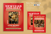 Citade - New Year Holiday Flyer, a Flyer Template by Attype (Thumbnail 1 of 4)