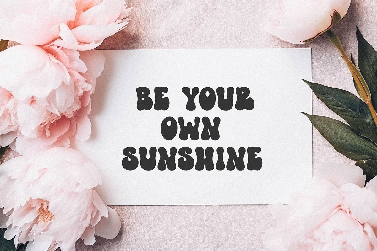 More Than Love Retro Vintage Font, a Handwritten Font by BarcelonaShop (Photo 18 of 19)