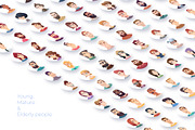 %SALE% -People Avatars Collection, a Work Illustration by VectorVision (Thumbnail 2 of 10)