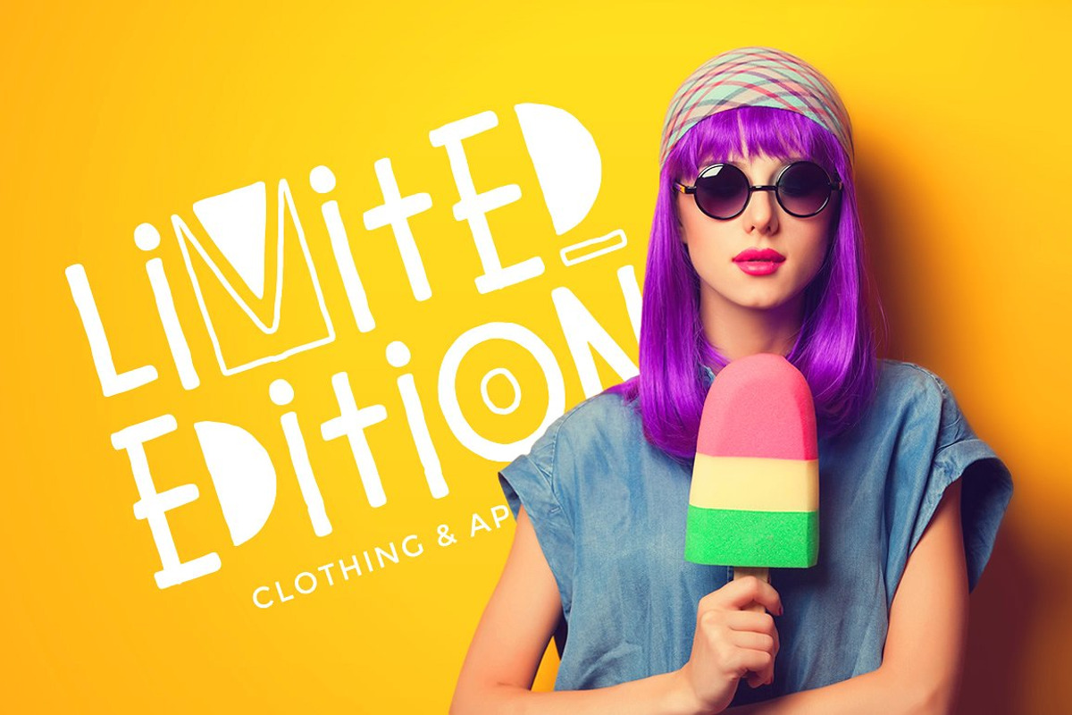 The Ultimate 90s Font Pack, a Font by Denise Chandler