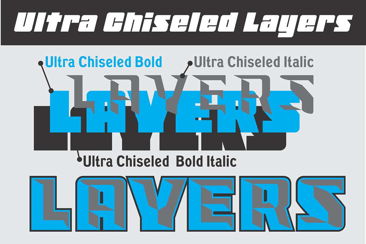 FTY Ultra Chiseled A Bold Experience, a Sans Serif Font by Fontry West (Photo 4 of 8)
