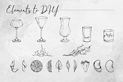 Electric cocktails, a Food Illustration by MsFlaffy (Thumbnail 3 of 12)