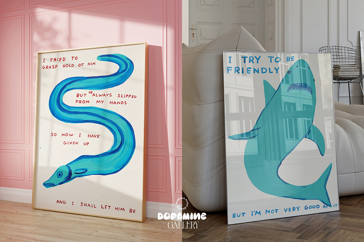 Dopamine Gallery – 100 Poster Bundle, a Graphic by Wall Art Print Studio (Photo 34 of 55)