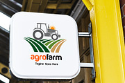 Agriculture Logo Design Template, a Branding & Logo Template by YUDesignStore (Thumbnail 2 of 8)