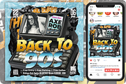 Back to 90S Flyer, a Flyer Template by regalDRAW (Thumbnail 1 of 3)