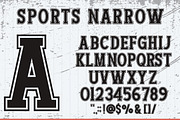 Varsity college sporty, a Slab Serif Font by Mini_World (Thumbnail 5 of 9)