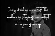 Positive Mind Script, a Handwritten Font by Yuby Creative (Thumbnail 5 of 9)