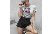Cheer Mom T-Shirt Design SVG PNG, an Object Graphic by EllaMaiyaali (Thumbnail 7 of 7)