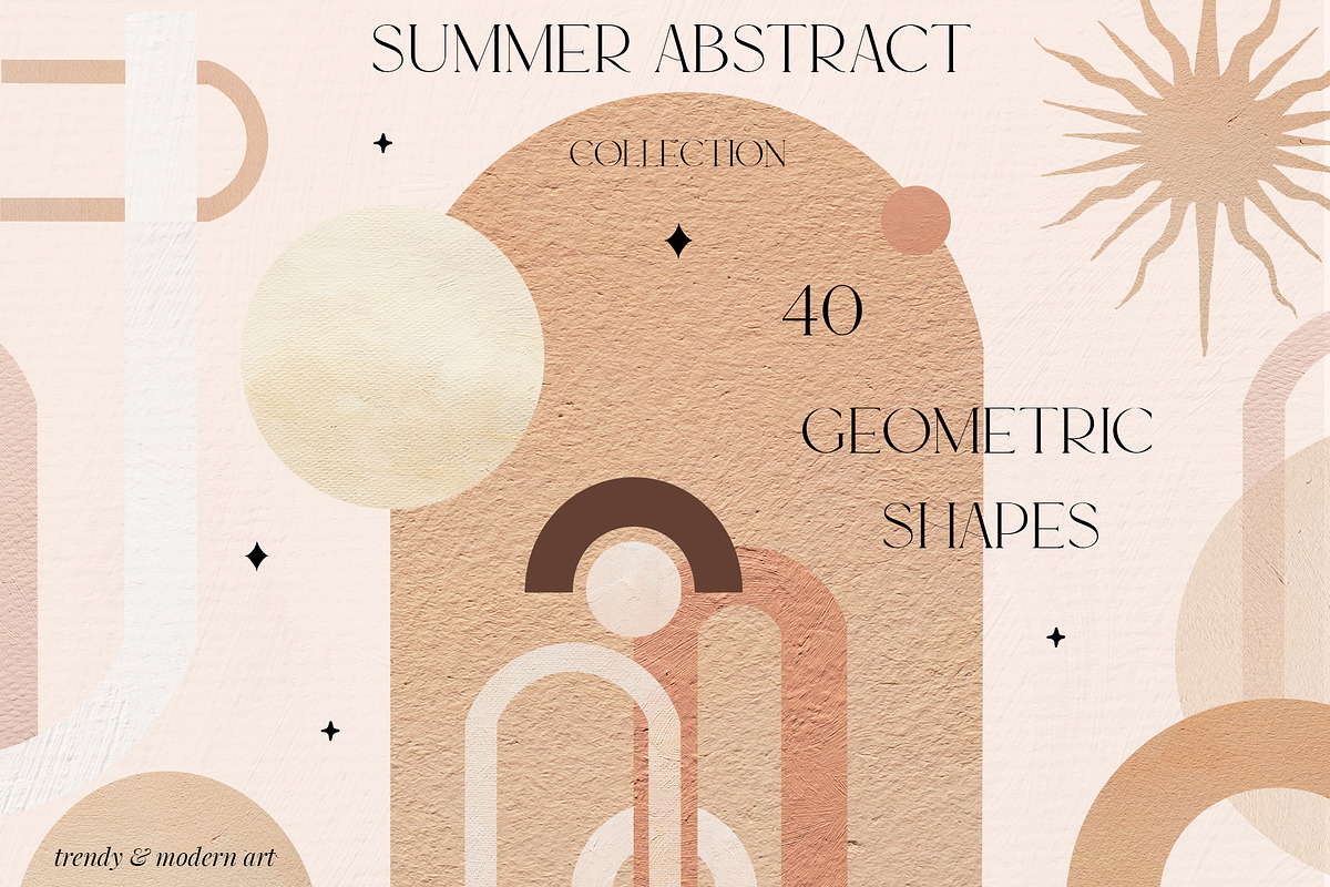 SUMMER ABSTRACT COLLECTION, an Object Illustration by Natalia Tugova (Photo 10 of 14)