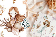 Little Sea Secrets Watercolor, an Object Graphic by NikiArts (Thumbnail 8 of 8)