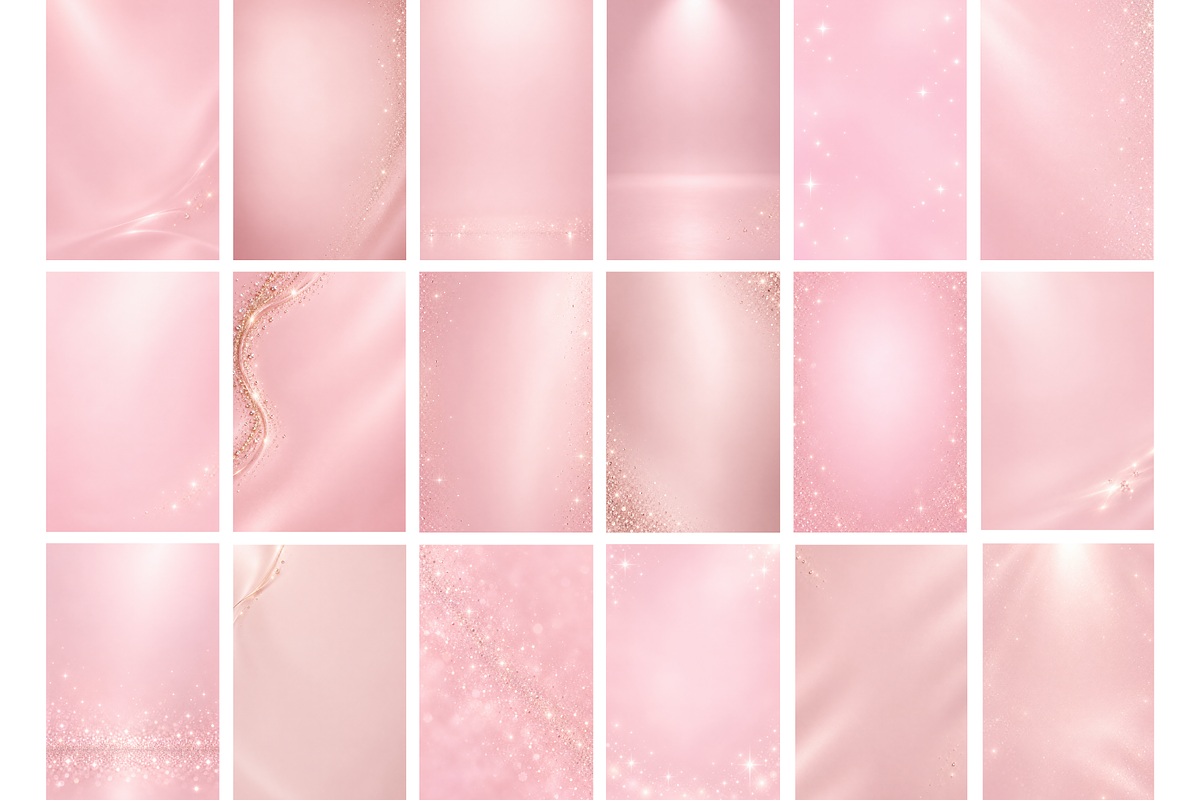 Blush Pink Glitter Backgrounds, a Background Graphic by MarisoArt (Photo 3 of 4)