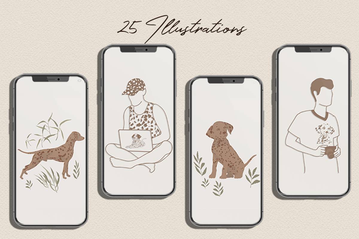 Digital Nomad Boys Illustration Set, a Work Illustration by Irena Art (Photo 4 of 13)