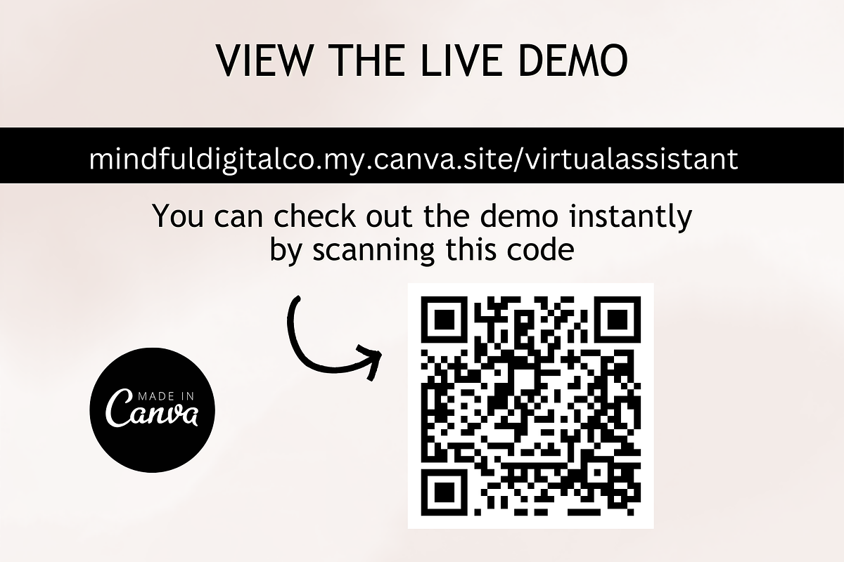 Virtual Assistant Website Template, a Landing Page Template by Mindful Digital Co. (Photo 7 of 8)