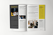 InDesign Business Newsletter, a Brochure Template by HR Studio (Thumbnail 4 of 5)