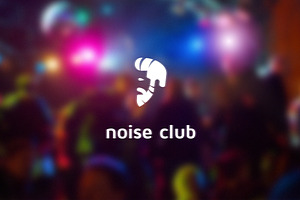 Noise Disco Club Logo Template