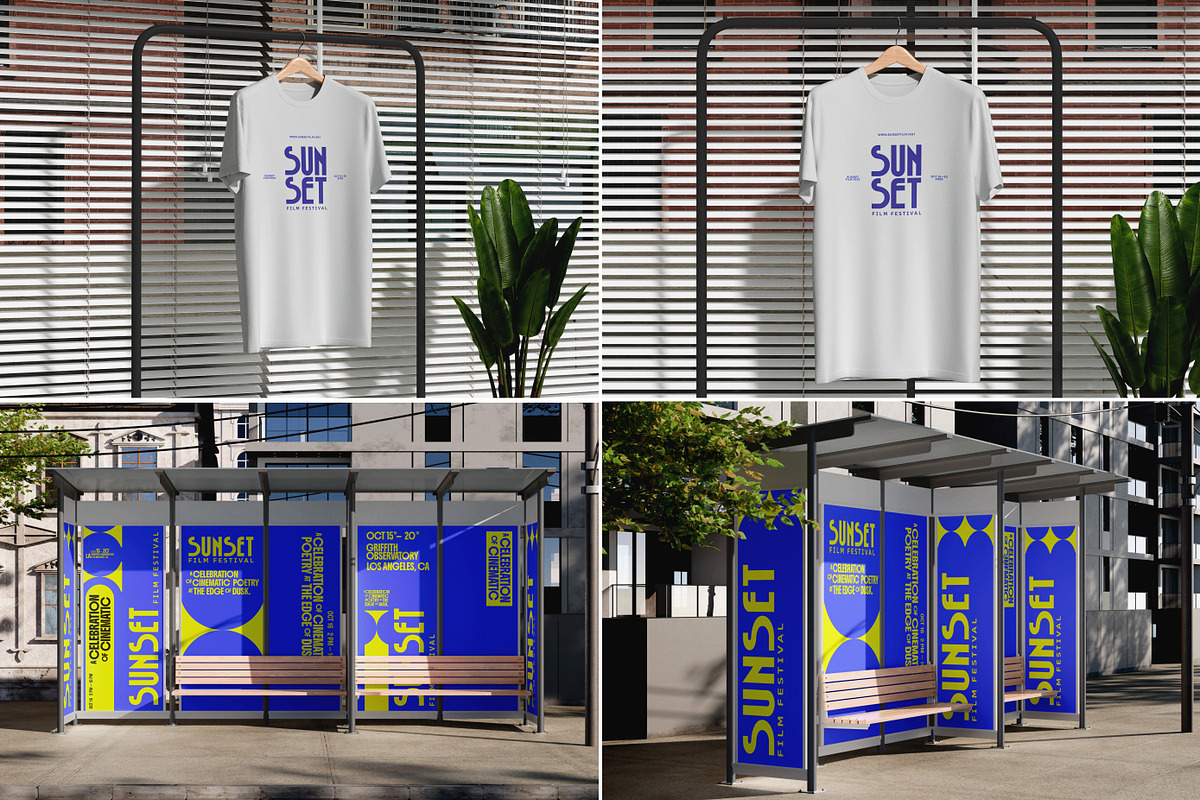 36 Event Film Festival Mockups, an Advertising Mockup by Vitora Mockup (Photo 7 of 11)