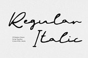 CS Bonjour Drawn, a Script Font by Craft Supply Co. (Thumbnail 5 of 8)