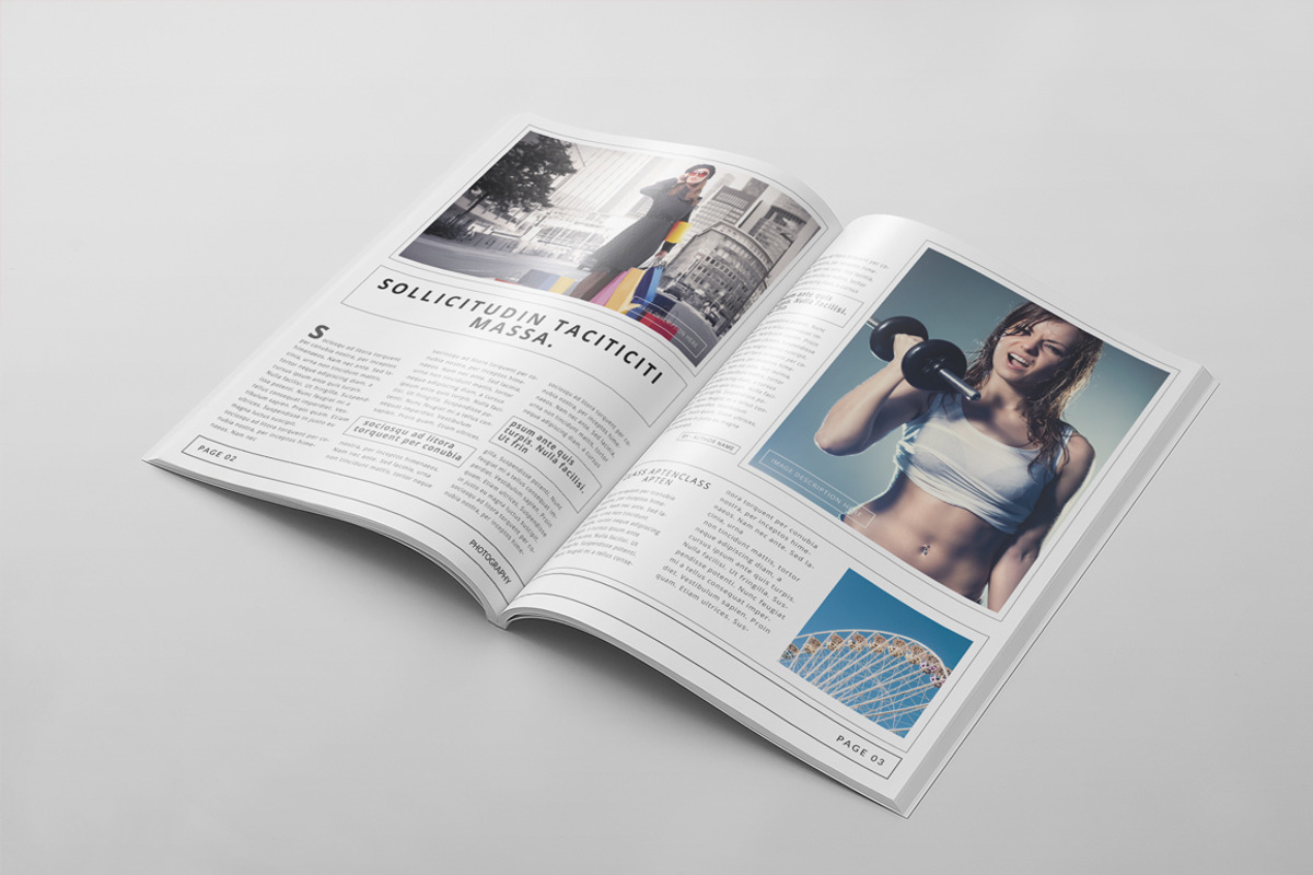 Magazine Template 58, a Magazine Template by pmvch (Photo 6 of 10)