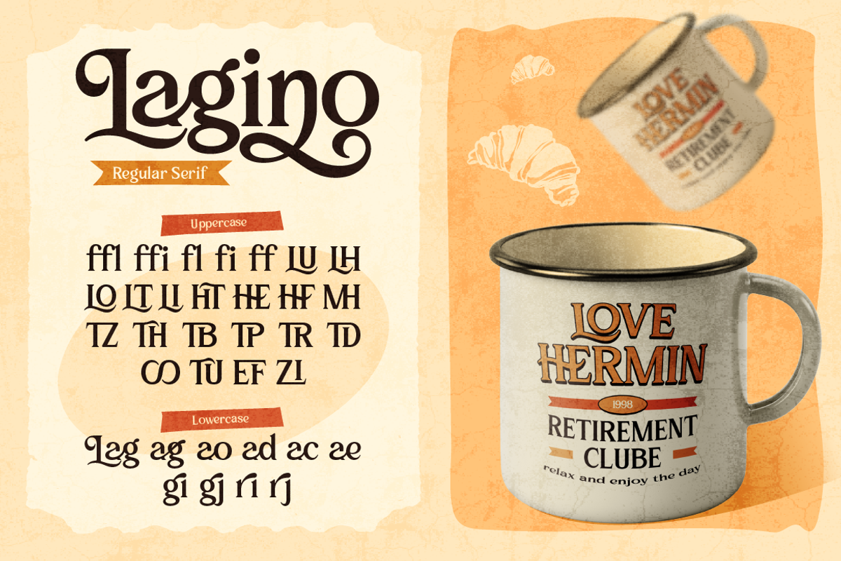 Laghino, a Serif Font by Artisan Themes (Photo 5 of 12)