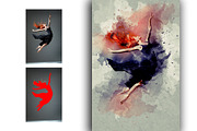 Artistic Watercolor Photoshop action, an Action Add-On by Design Forest (Thumbnail 3 of 9)