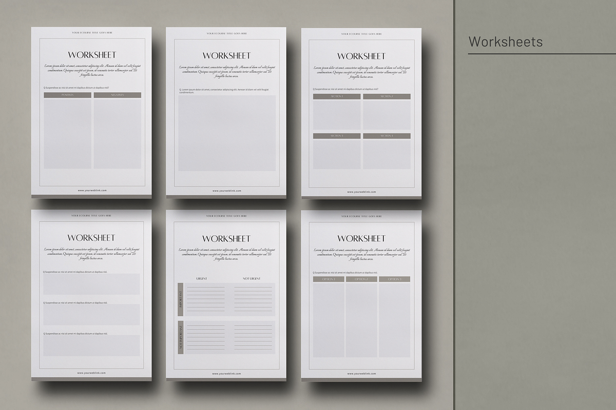 eCourse Workbook Creator CANVA, a Magazine Template by 3.14&Co (Photo 10 of 18)