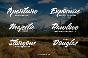 Chesnut Modern Script Font, a Script Font by edukka (Thumbnail 3 of 10)