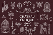 Hand Drawn Boutique Hotel Clipart, an Object Illustration by Teresa Art Store (Thumbnail 1 of 10)