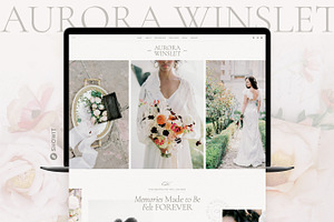 Showit Website Template Photographer, a Websites & App Template by The Soft Voice