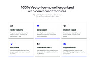 Vulture Glyph Icons, a Solid Icon by Prosymbols (Thumbnail 2 of 6)