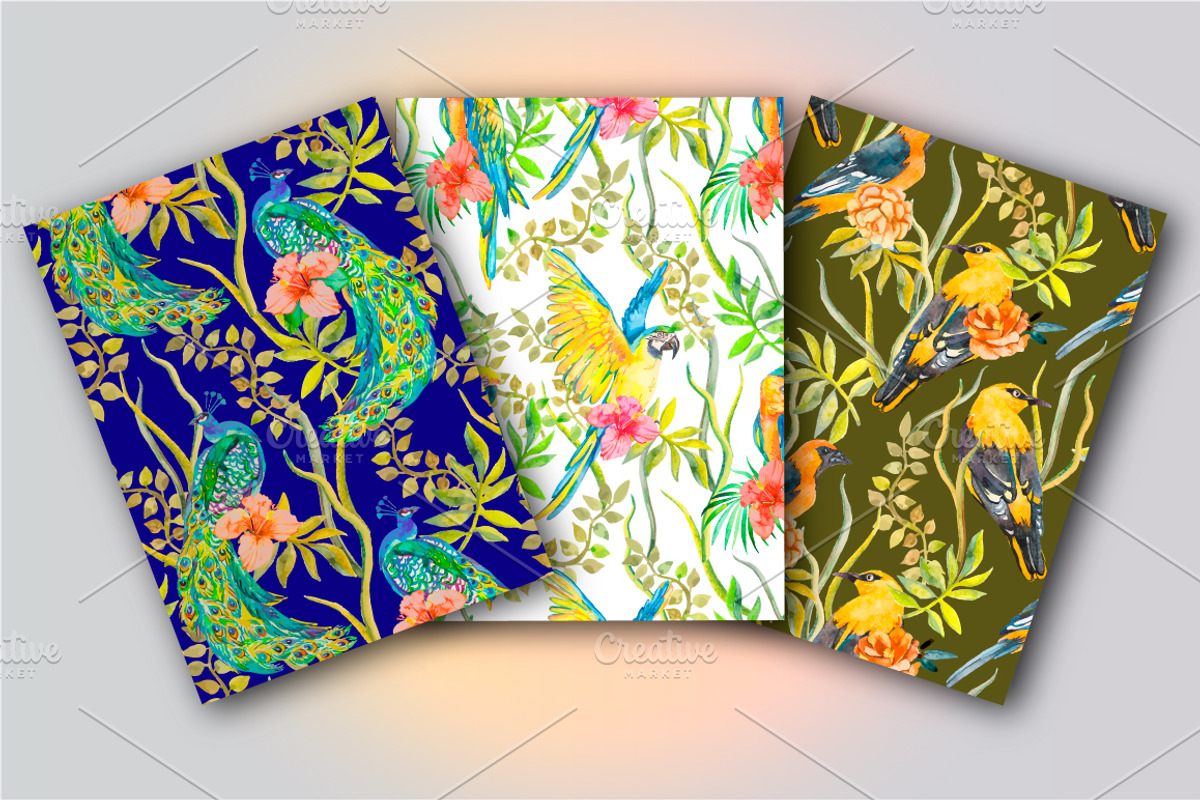 Watercolor Tropic, an Illustration by Elizaveta (Photo 5 of 5)