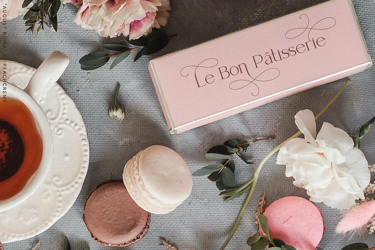August Roma//Elegant Luxury Font Duo, a Handwritten Font by PeachCreme (Photo 8 of 43)