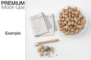 Kitchen Towel & Tablecloth Mockups, a Product Mockup by mock-ups (Thumbnail 10 of 15)
