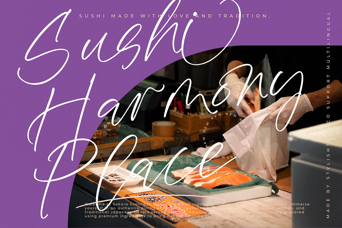 Dayland Vintage Modern Handwritten, a Script Font by stylishtype.co (Photo 8 of 20)
