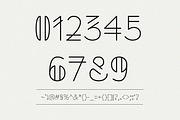 Neoreby - The Display Line Font, a Font by Graphicfresh (Thumbnail 9 of 10)