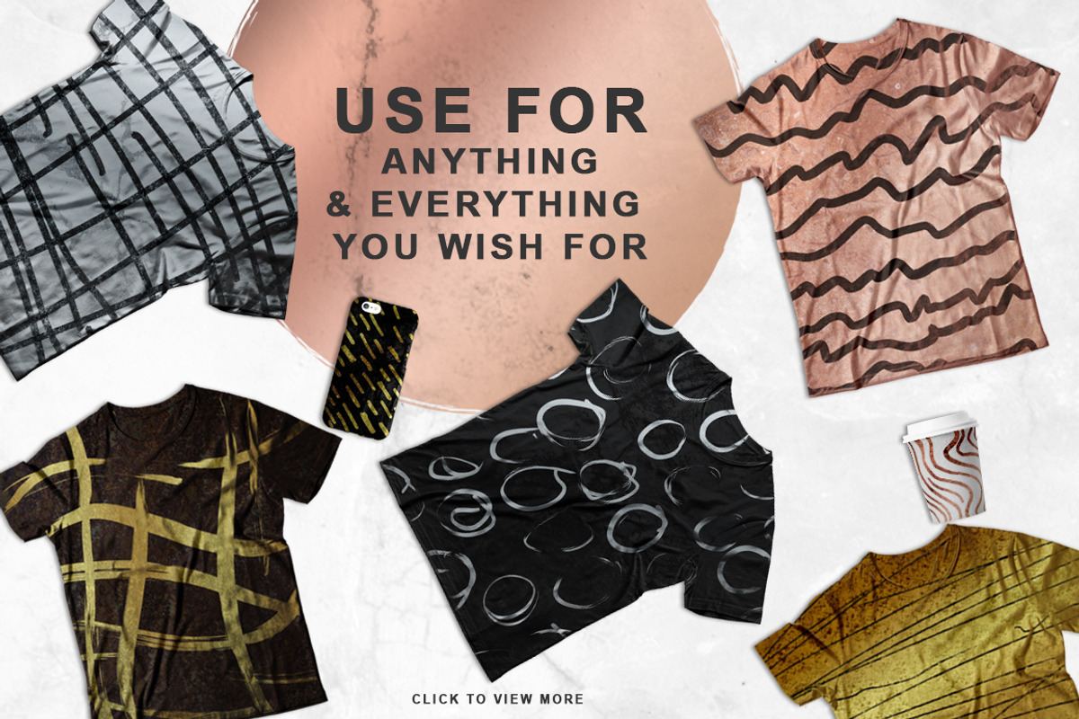 Super Bundle - 96 Patterns, a Pattern Graphic by Designbase (Photo 10 of 10)