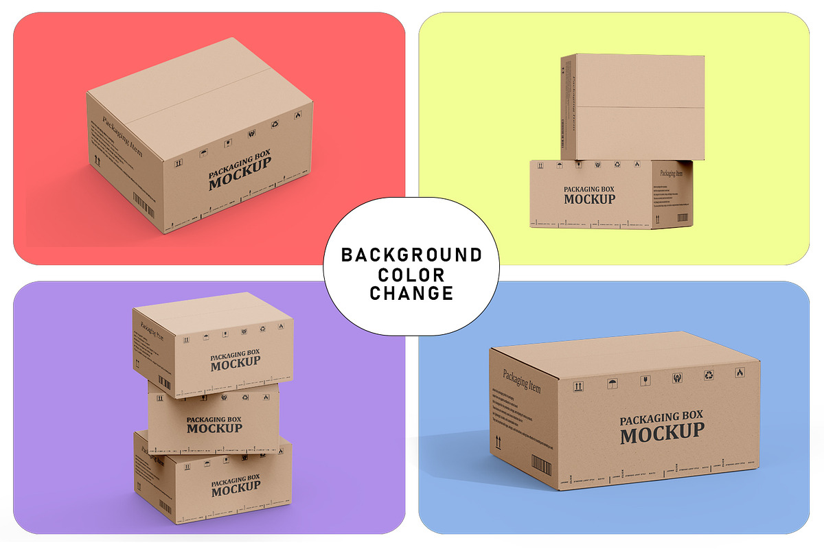 Rectangle Box Packaging Mockup, a Packaging Mockup by pixelmock (Photo 14 of 14)