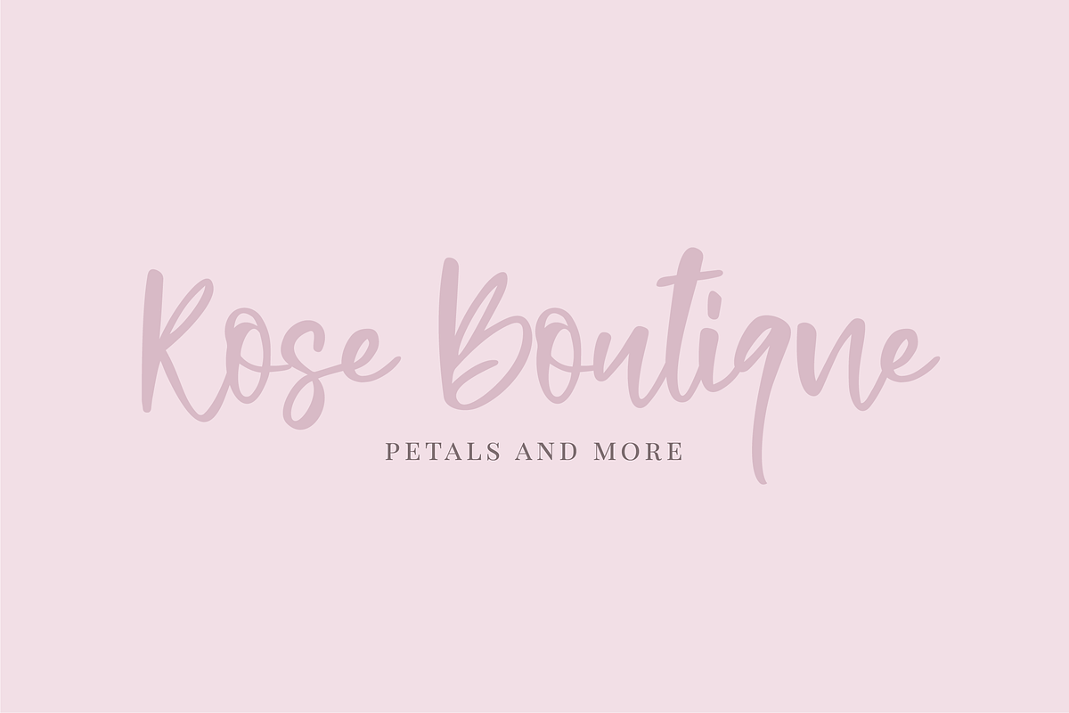 Bold Brush Font + Bonus Font preview 5