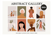 ABSTRACT GALLERY modern women prints, a Person Illustration by Lana Elanor (Thumbnail 1 of 8)