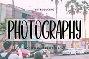 Photography, a Sans Serif Font by InermediaSTUDIO (Thumbnail 1 of 5)